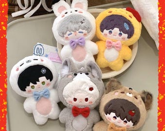 Love and Deepspace 10cm Plush Theme-Chibi Sylus plush,Xavier,Zayne,Rafayel,Caleb-Gift For Love and Deepspace Lover
