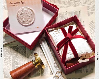 Collectible Bronze Genshin Koishi Fire Wax Seal - Engraved Metal Stamp for Birthday, Special Gift for Character Lovers