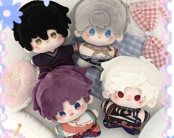 10cm Exquisite Printed Star Plush - Love and Deepspace Fan- Xavier/Zayne/Rafayel/Sylus Dolls Gift For Love and Deepspace Lover