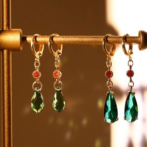 howl,Sophie earring,Howl earring,howl necklace,45/50/60/70cm necklace,Howl jewelry, shining Crystal, Sophia necklace,howl cos,cosplay