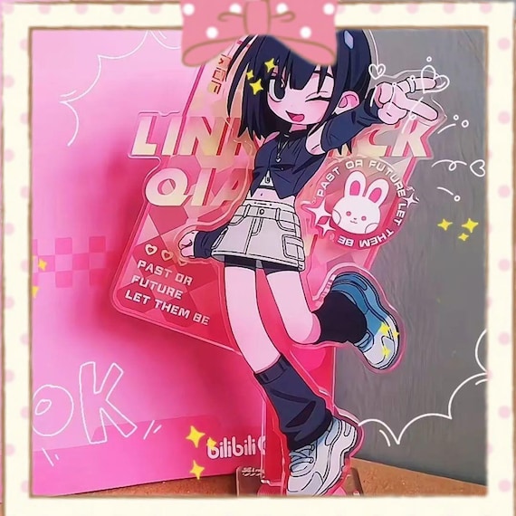 Link Click Acrylic Stand, Qiao Ling Cheng Xiaoshi Lu Guang, 10cm