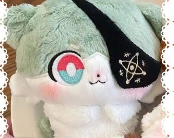 HSR Anaxa & Mydeimos Plush Dolls, 10cm Cute Ita Bag Charms, Character Collectibles