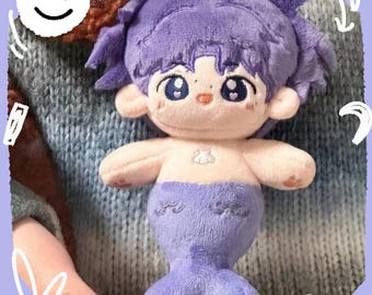 Love and Deepspace Rafayel 10cm Cotton Doll - Sea God Character Plush ホムラ|기욱