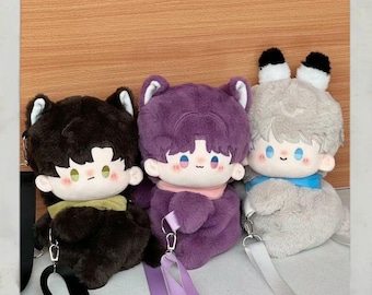 Bolsa transversal Cotton Doll, Love and Deepspace Rafayel Zayne, Bolsa de ombro kawaii Ita Purse