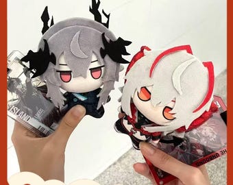 Arknights Plush Charm | Handmade Logos & Wittenheim 10cm Doll | Ita bag charm | Anime collectible
