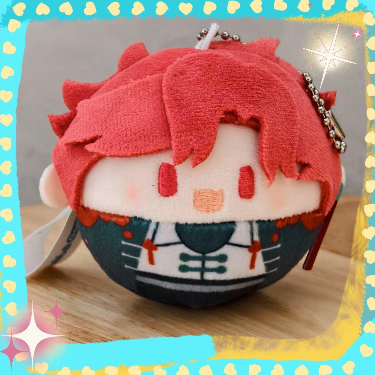 Link Click Yingdu Plush Keychain, 7cm Ita Bag Charm, Cheng Xiaoshi