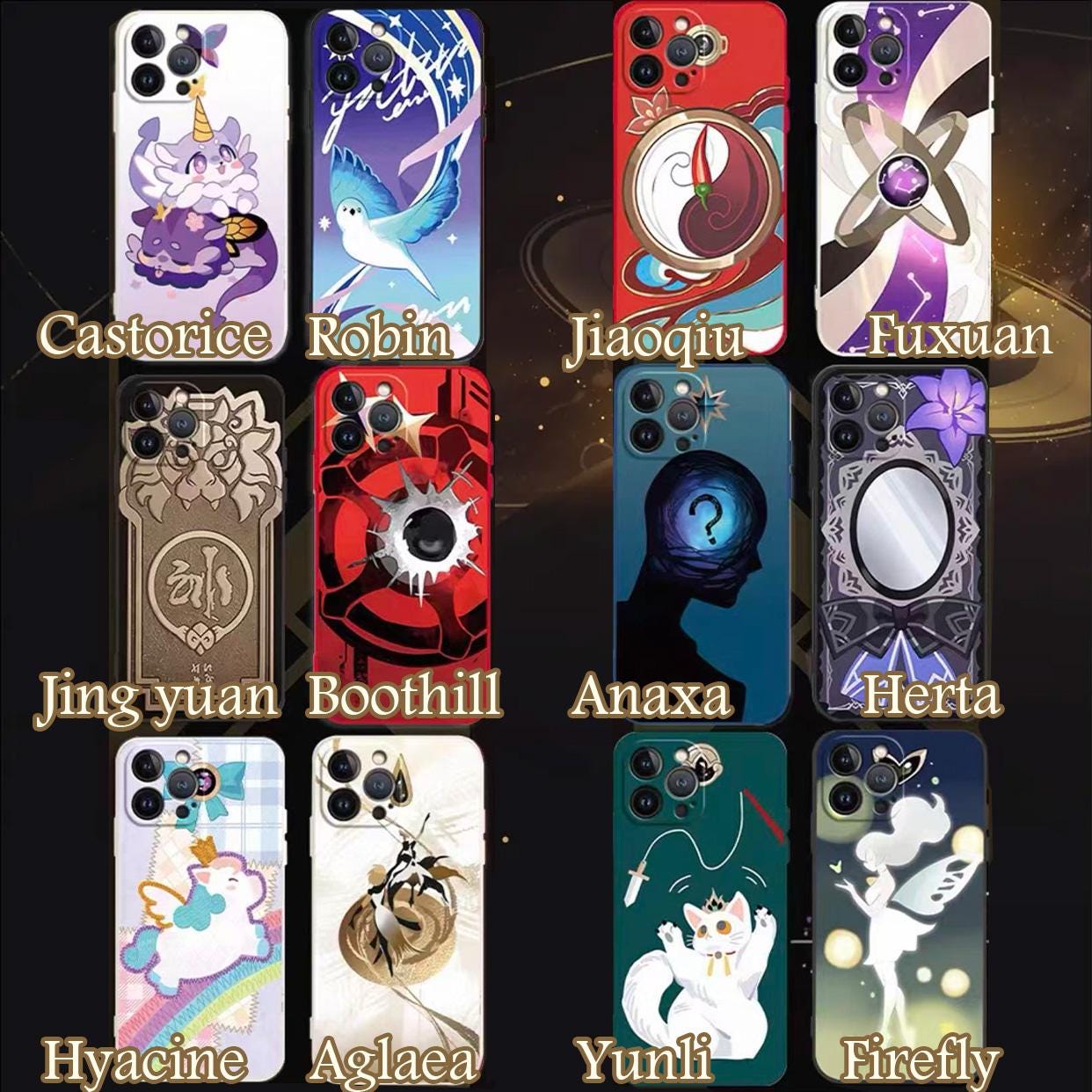 Honkai Star Rail Phone Case,iphone Android Anime Game Phone Casing,the ...