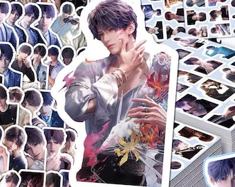 Love and Deep Space Waterproof Stickers,Notebook stickers,DIY stickers,Decorative Stickers,セイヤ, レイ, ホムラ, 러브앤딥스페이스, 기욱, 심성훈, 이서언