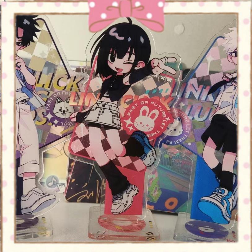 Link Click Acrylic Stand, Qiao Ling Cheng Xiaoshi Lu Guang, 10cm
