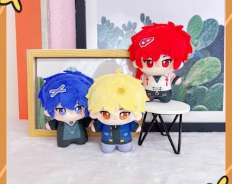 Link Click 10cm Printed plush doll, Cute Plush Keychain, Anime Bag Accessory Gif,Lu Guang Cheng Xiaoshi Qiao Ling Vein merch
