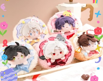 Love and Deepspace Plush Donut Keychain, Xavier Zayne Sylus Caleb Rafayel, Kawaii Otome Gift, Ita Bag Decor