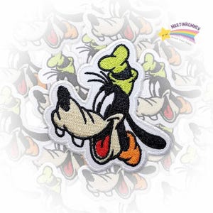 Funny Cartoon Embroidered Patch - Iron On Patch for Clothes, DIY Goofy Style Applique for Jackets, Backpacks, Jeans & Accessories