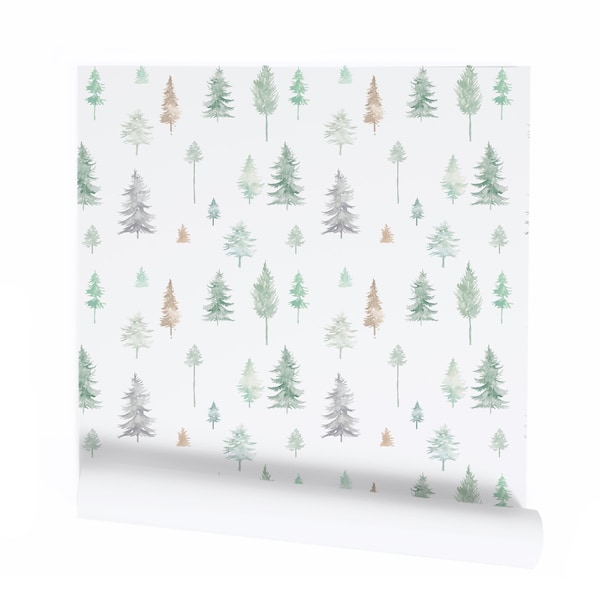 Nursery Wallpaper Woodland - Etsy