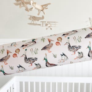 Birthday Duck Gift Wrap Roll- One Lucky Duck Birthday Party, Birthday Wrapping Paper, Illustrated Gift Wrap Sheets image 9