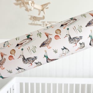 Birthday Duck Gift Wrap Roll- One Lucky Duck Birthday Party, Birthday Wrapping Paper, Illustrated Gift Wrap Sheets image 10