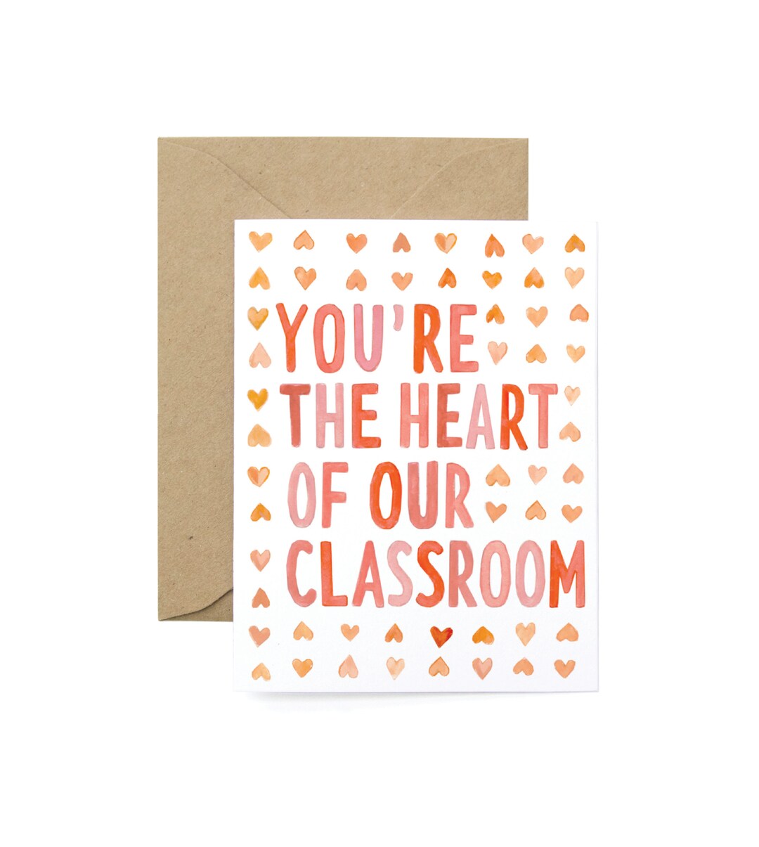 Teacher Valentine's Day Greeting Card Kind Card for Teachers - Etsy