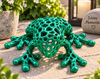 Felix the Frog | Original 3D decoration for home and garden, special animal figurine, gift idea for animal lovers - in many colors and sizes
