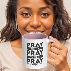 Pray Christian Mug, 11 & 15oz