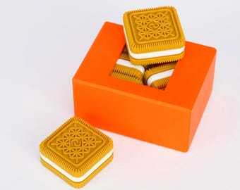 Cookie Sandwich Puzzle Challenging Brain Teazer – a mind breaker gift for family game nights