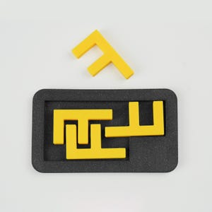 Fit the F&#39;s Logic Puzzle: Challenging Game – unique Gift for All Ages
