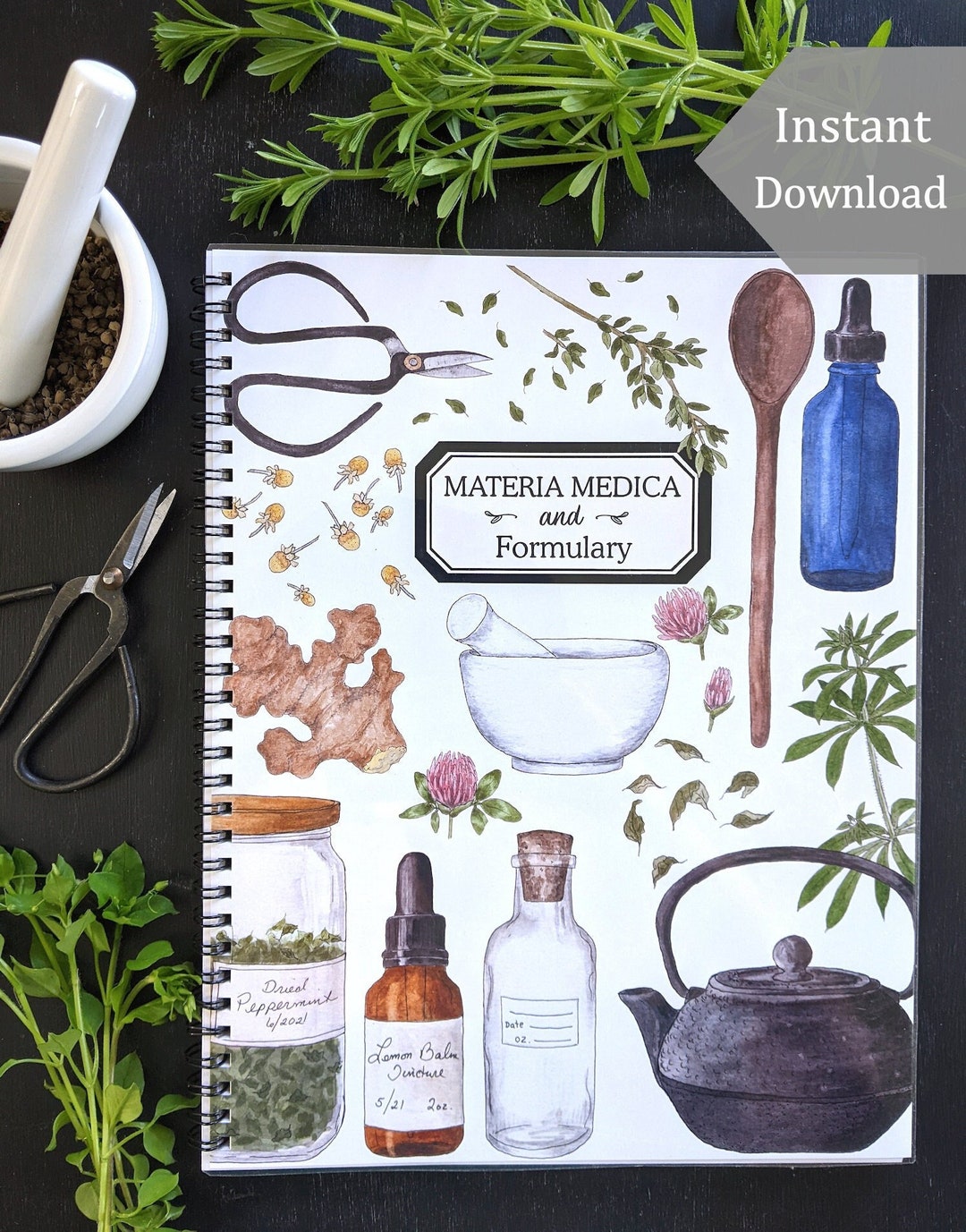 DIGITAL Herbal Materia Medica &amp; Formulary Journal - Full Size - 150 ...