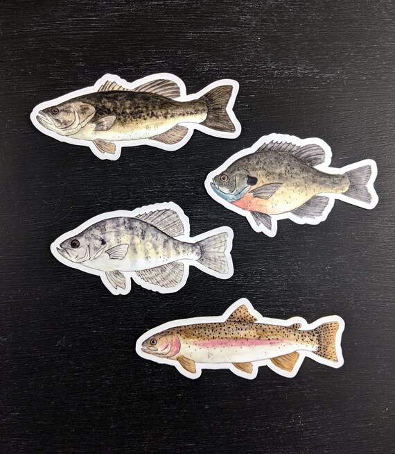 Fish stickers deals