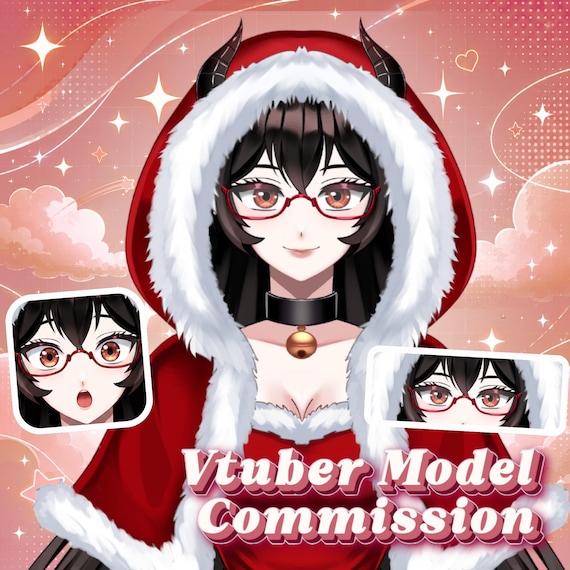 Custom Vtuber Avatar: Live2D Model & Rigging Commission