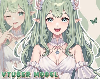 Live2D VTuber Model Commission | Custom Anime VTuber Character Design & Rigging | VTube Studio Ready Avatar