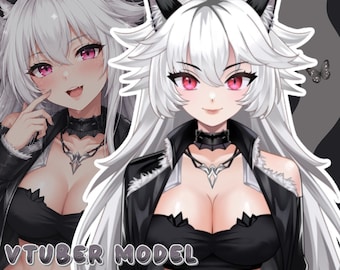 Custom Vtuber Model | Live2D Commission for Male & Female | Anime Art Vtuber Assets