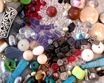 Bargain Bag Gemstone Beads 100 Pieces