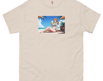 Unisex Summer & Beer Nami Bikini T Shirt