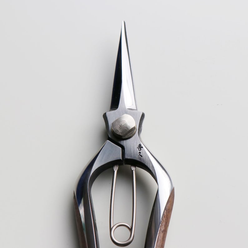 Japanese garden snips walnut Bild 3