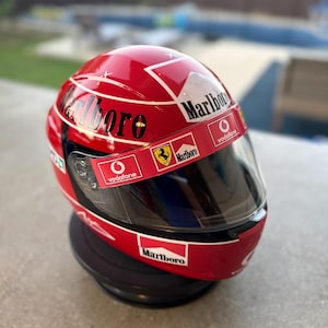 Michael Schumacher Formula 1 Helmet Full Size 2004 Ferrari - Etsy