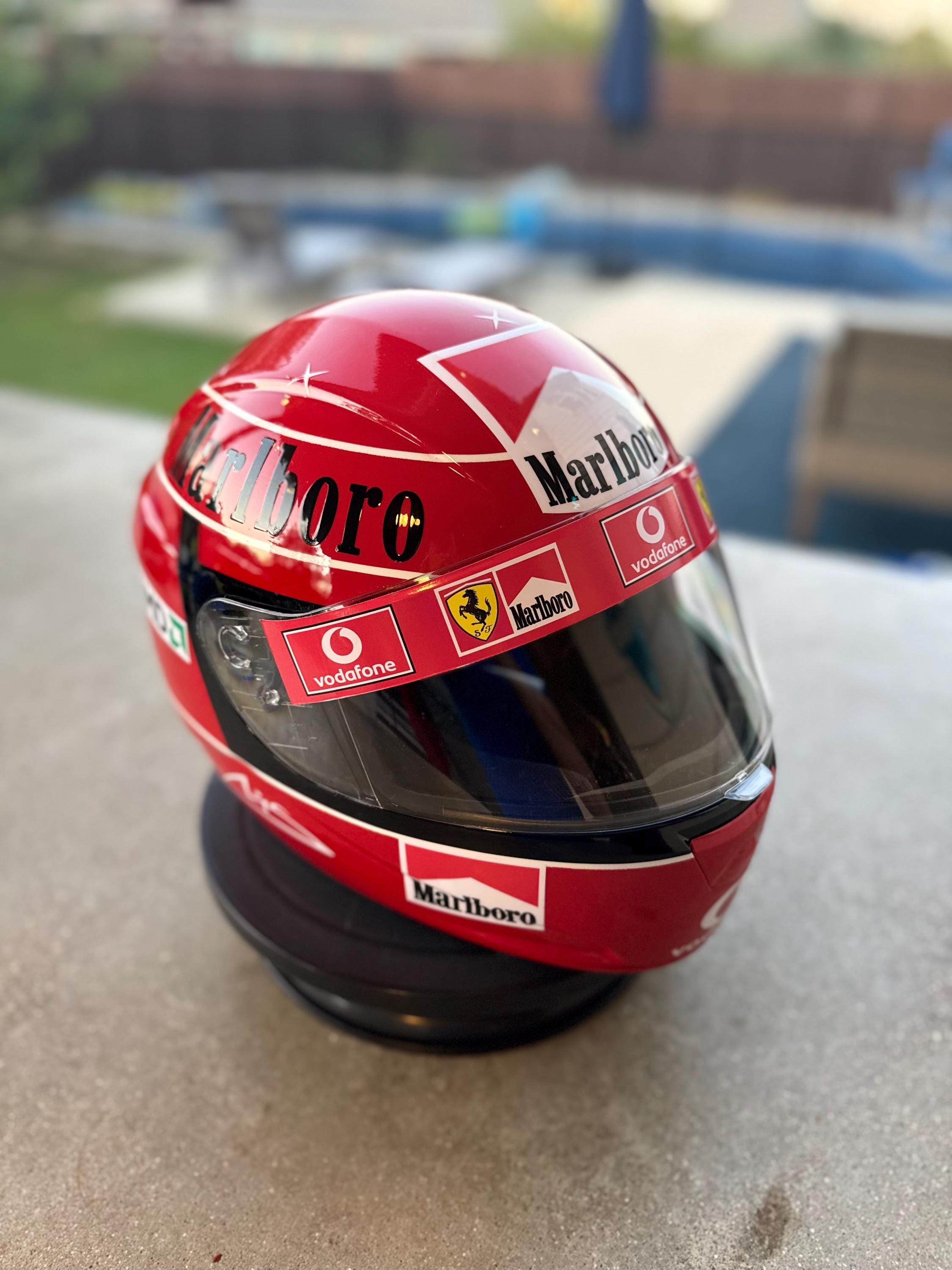 Michael Schumacher Formula Helmet Full Size 2004 Ferrari