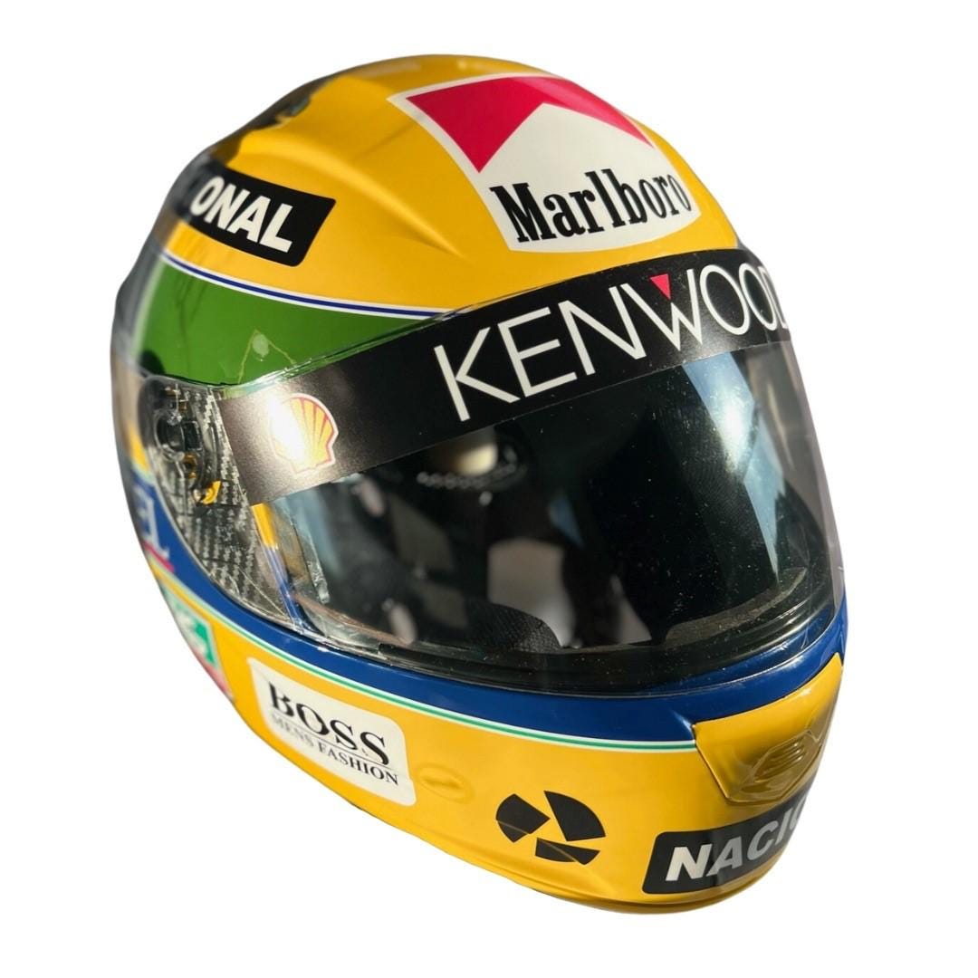 Ayrton Senna Formula 1 Helmet Full Size 1993 Honda - Etsy