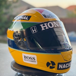 セナ 1991 ヘルメットミニチュア プロスト1993ヘルメット ミニチュア