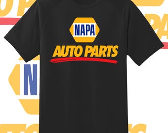 Napa Auto Parts Text T Shirt Youth M - Adult 6XL Fast Ship!