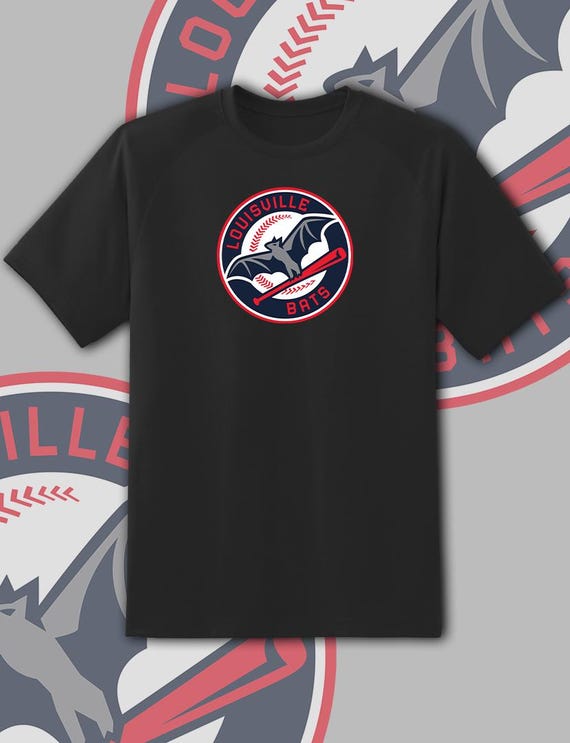 Louisville Bats Team Logo T Shirt Youth M Adult 6XL Fast Ship