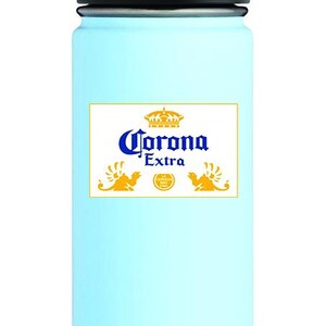 Corona Light Beer Bumper Sticker - Waterproof Vinyl Decal For Car, Laptop, Cooler