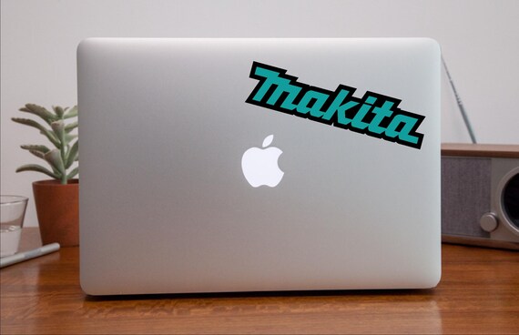 thumbnail image 2 of Makita Tools Blue Black Sticker / Vinyl Decal – 10 Sizes! With Tracking 2 of 5