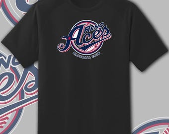 Reno Aces Team Logo T Shirt Youth M - Adult 6XL Fast Ship!