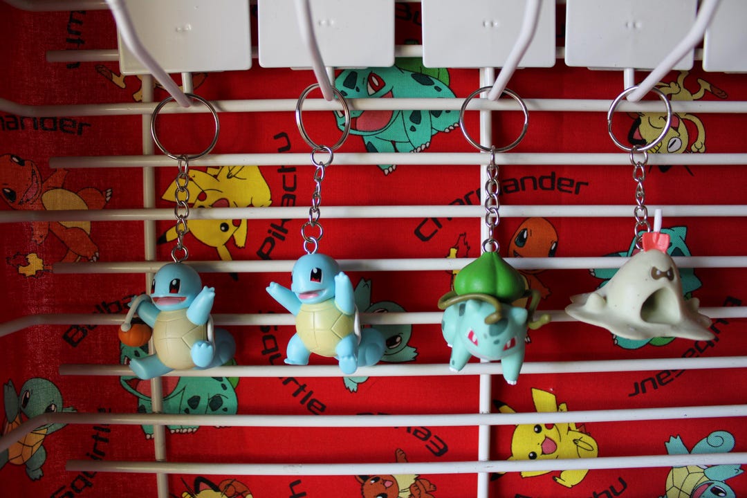 Pokemon Keychains - Etsy