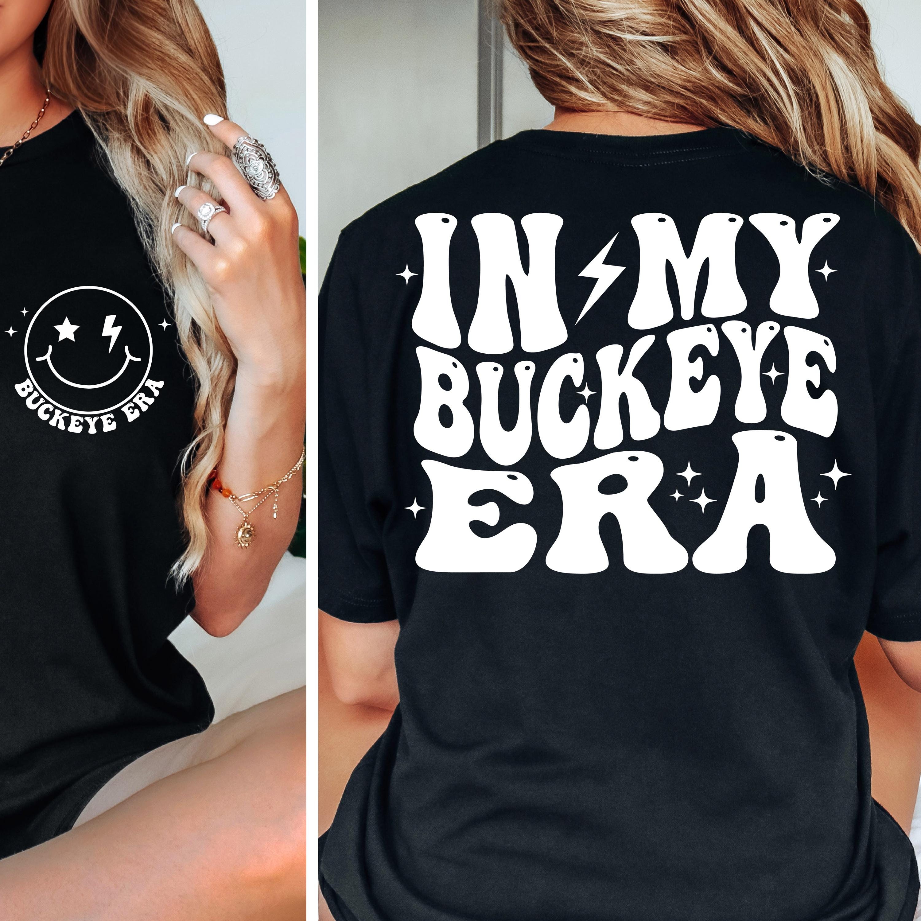 In My Buckeye Era Svg Png, Buckeye Svg, Ohio Fan Svg, School Sports Mascot Shirt Svg, Funny
