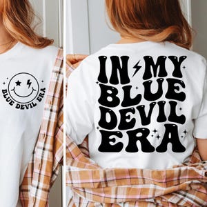In My Blue Devil Era Svg, Blue Devil Png, Blue Devil Supporter Svg, Blue Devil Shirt Svg, Funny Blue Devil Gift Digital