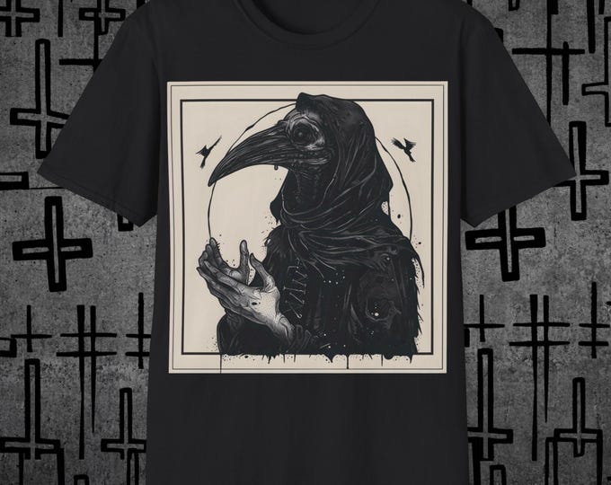 Gothic Plague Doctor - T-Shirt