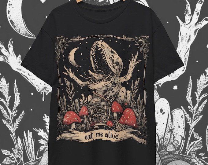 Creepy Pflanzenfresser-T-Shirt