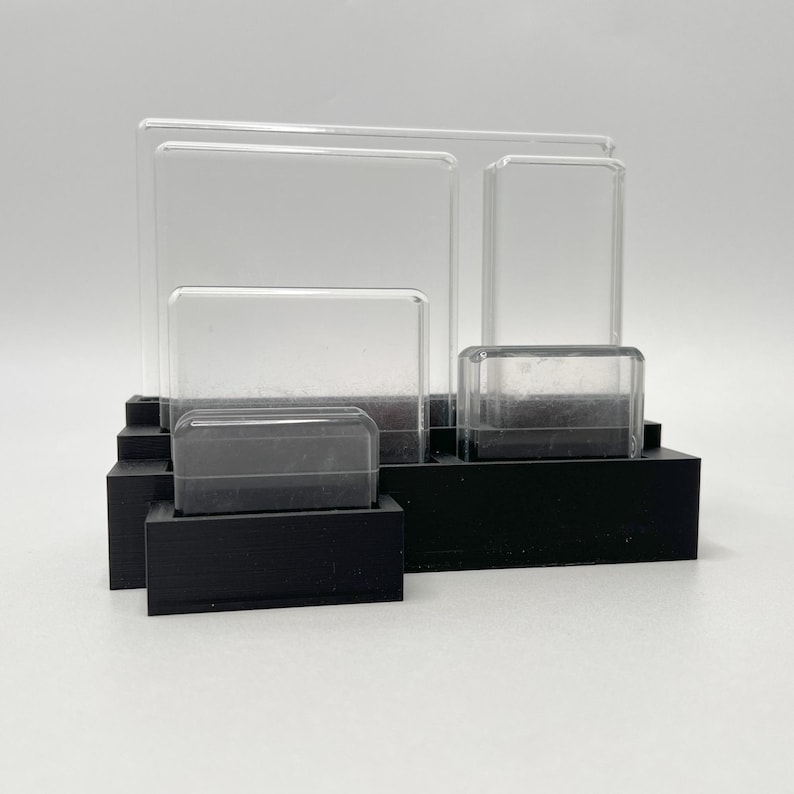 Stampin up Block Caddy | Acrylic Block Organizer | Craft Room Caddy ...