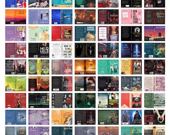 Over 290! 1:12th Scale Printable Mini Book Covers – Dollhouse Books, Christmas Ornaments, Book Club Gifts – Instant Download.