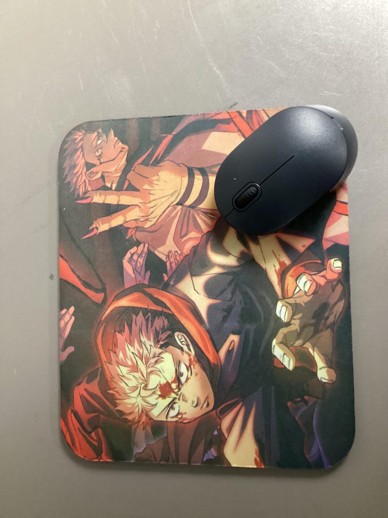 Anime Mouse Pad Jujutsu Kaisen 9.25 X 7.75 - Etsy