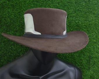 Cad Bane Hat Cad Bane Costume, Cad Bane Hat Accessory Cad Bane Accessories, Bounty Hunter, Cad Bane Cosplay Leather Hat